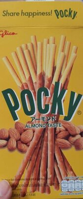 Pocky almond taste front packaging