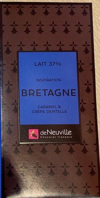 Lait 37% Inspiration Bretagne front packaging