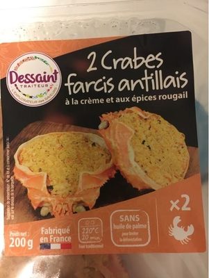 Crabes Farcis Antillais