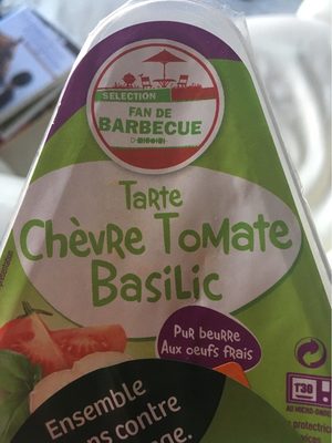 Tarte chevre tomate basilic
