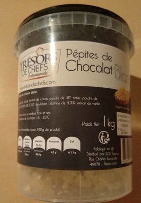 Pépites de chocolat blanc