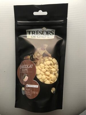 Chocolat blanc front packaging