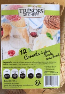 Cornets à glace 1 boule