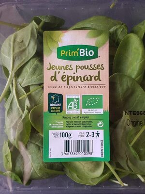 Jeunes pousses d'epinard