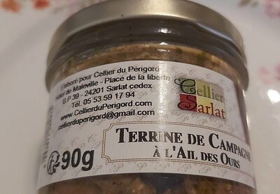 Terrine de campagne à l'ail des Ours