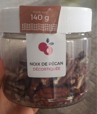 Noix de pecan front packaging