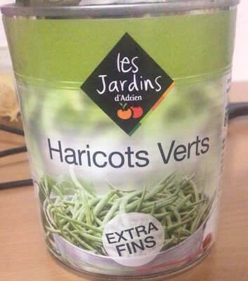 Haricots verts front packaging