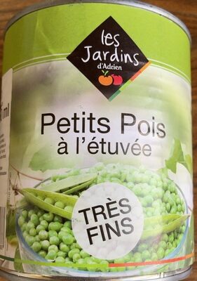 Petits pous à l’étuvée très fin front packaging