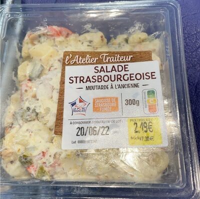 Salade strasbourgeoise front packaging
