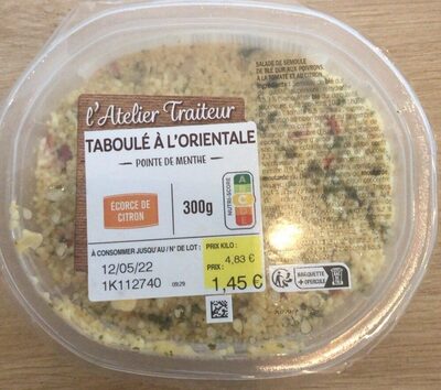 Taboulé à l’orientale