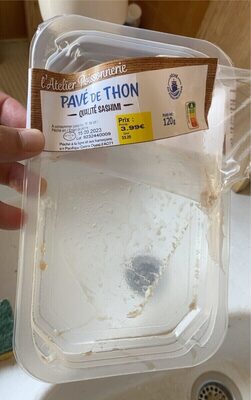 Pavé de thon - qualité sashimi