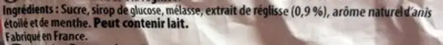 Stoptou ingredients label
