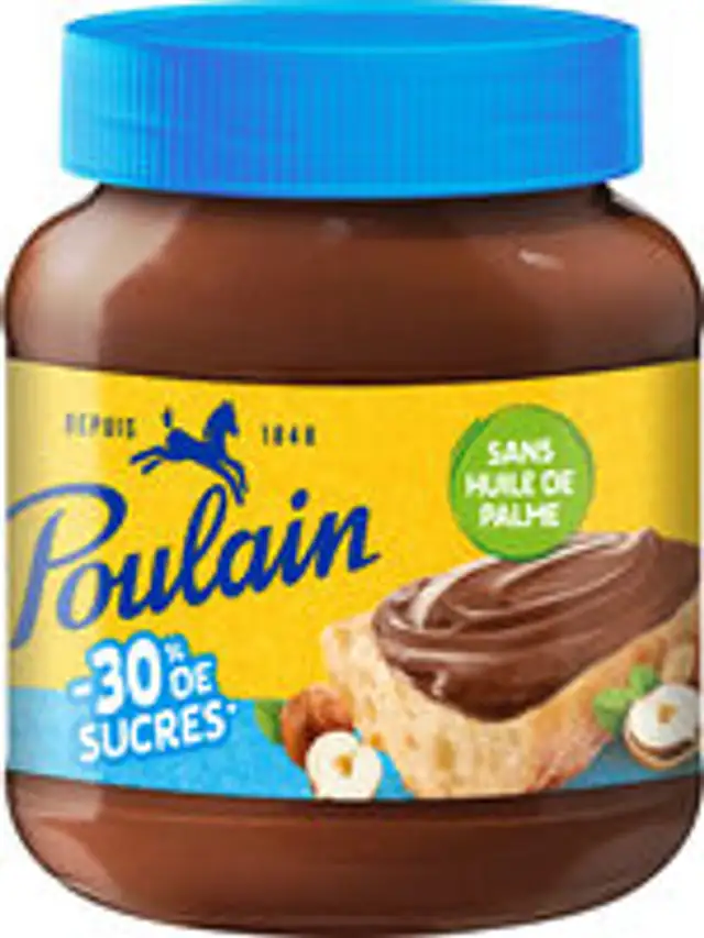 Pâte a tartiner -30% de sucres