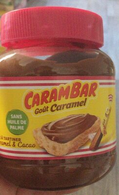 Pâte à tartiner goût caramel cacao