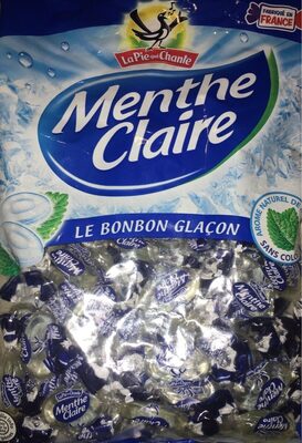 Menthe claire bonbon glacon front packaging