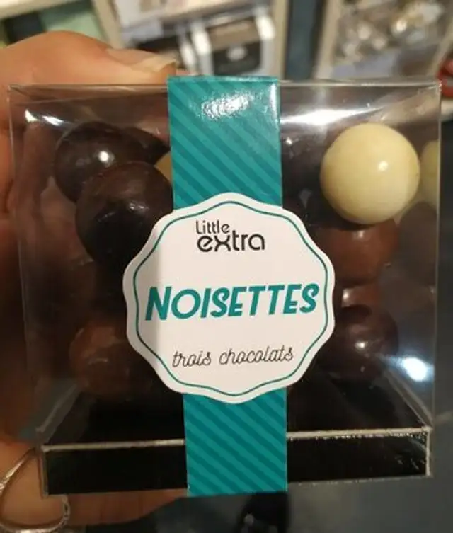 Noisettes trois chocolats