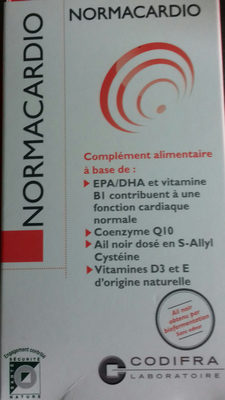 Normacardio front packaging