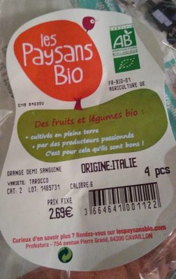 Orange demi sanguine