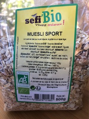 Muesli sport