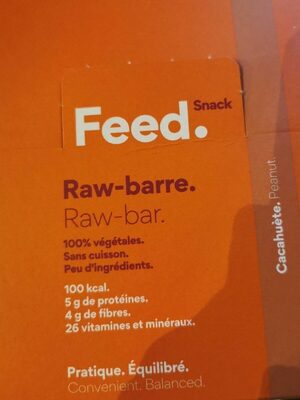 Raw-Barre Feed. Snack