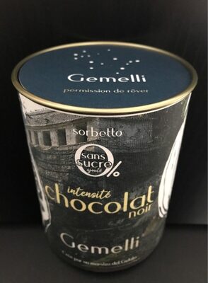 Intensité chocolat noir