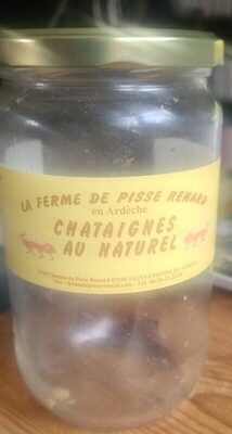 Châtaignes au naturel