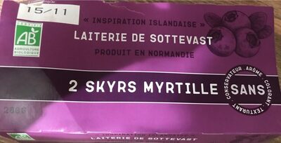 2 Skyrs myrtille