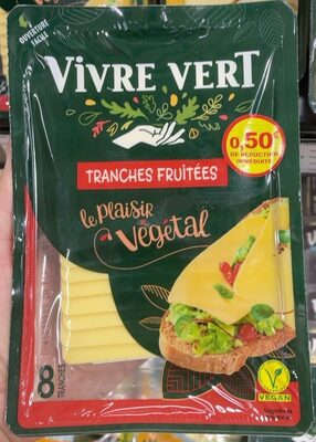 Tranches fruitees vegetales