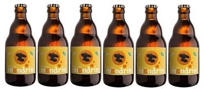 Lot 6x33cl - Bière artisanale Mandrin au Miel - 33cl 4,8% alc./Vol- Brasserie du Dauphiné front packaging