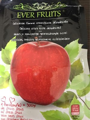 Pomme Croustillante Lyophilisée