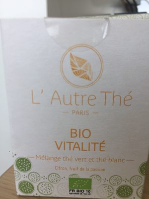 Bio vitalité front packaging