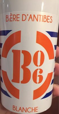 Bière d antibes front packaging