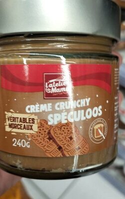 Crème crunchy spéculoos