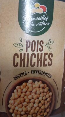 Pois chiches front packaging