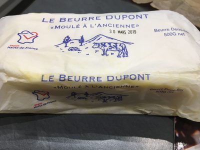 Beurre Dupont front packaging