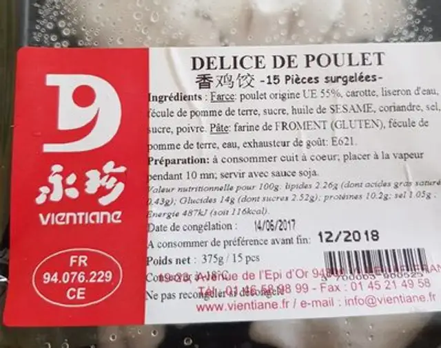 Délice de poulet