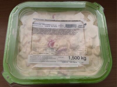 Piemontaise front packaging