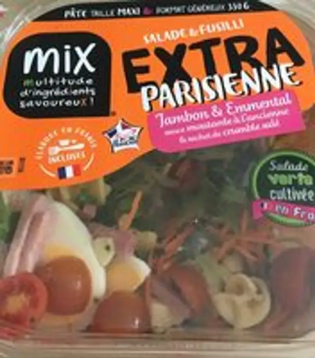 Salade et Serpentini Jambon Emmental
