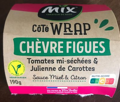 Côté Wrap Chèvre Figues, 190g