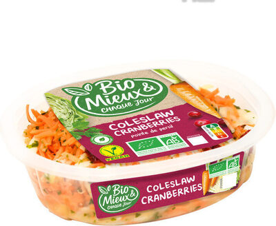 Salade traiteur Coleslaw front packaging