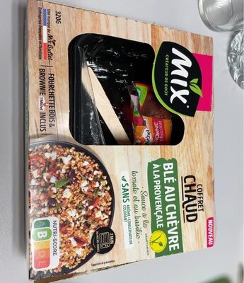 Coffret chaud blé au chèvre à la provencale