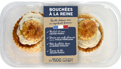 2 BOUCHÉES À LA REINE front packaging