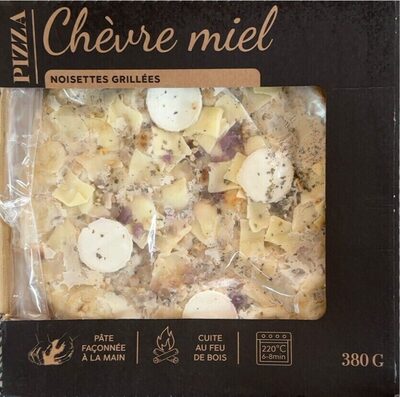 Pizza Chèvre Miel Noisettes grillées