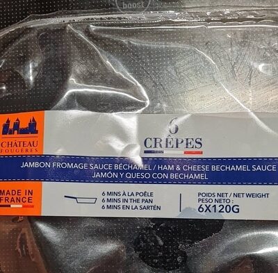 Jambon fromages sauce béchamel