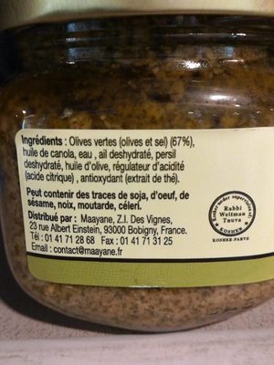 Suprême D'olives Vertes