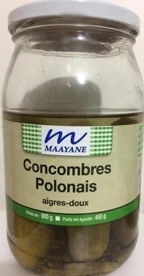 Concombres Polonais Aigres-Doux front packaging