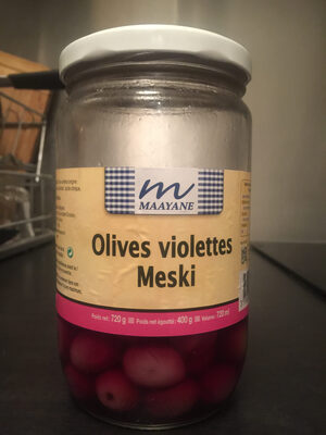 Olives violettes