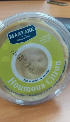 Houmous citron