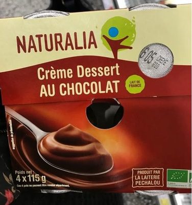 Dessert Lacté Au Chocolat