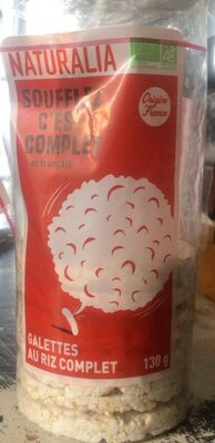 Galettes au riz complet